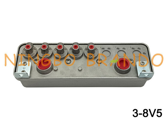 محفظه کنترل از راه دور شیر پایلوت جمع کننده مجرای 3-8V5 کنترلر RCA3-8V5 220V 110V 24V