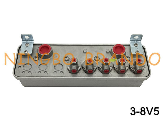 محفظه کنترل از راه دور شیر پایلوت جمع کننده مجرای 3-8V5 کنترلر RCA3-8V5 220V 110V 24V