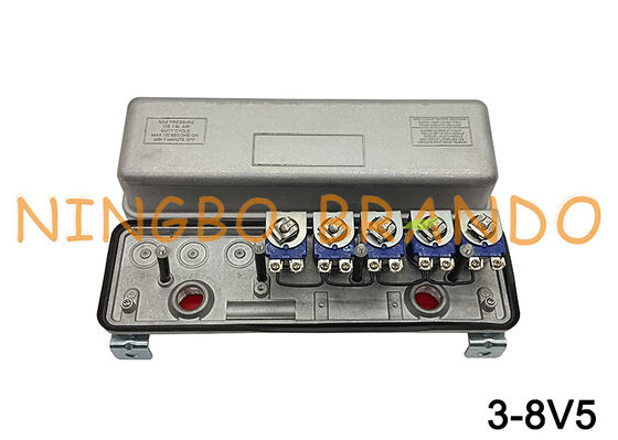 محفظه کنترل از راه دور شیر پایلوت جمع کننده مجرای 3-8V5 کنترلر RCA3-8V5 220V 110V 24V