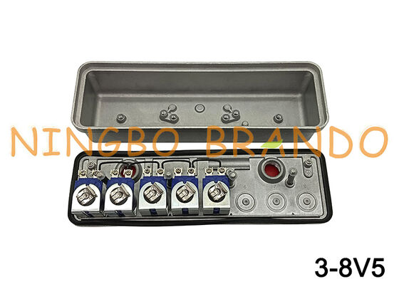 محفظه کنترل از راه دور شیر پایلوت جمع کننده مجرای 3-8V5 کنترلر RCA3-8V5 220V 110V 24V