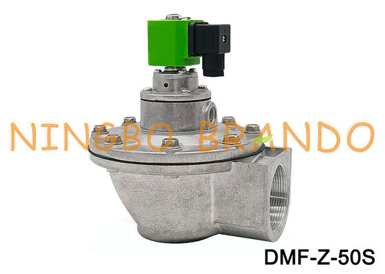 شیرهای پالس جت زاویه‌دار نوع BFEC DMF-Z-50S 2 اینچی برای جمع‌آوری گرد و غبار DN50