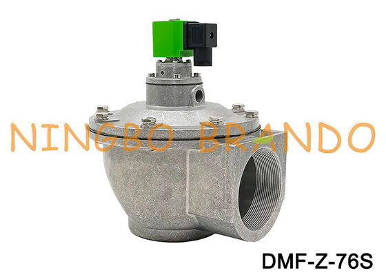 شیر دیافراگمی DMF-Z-76S BFEC 3 اینچ آلومینیومی شیر پالس زاویه راست