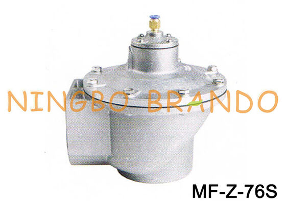 BFEC MF-Z-76S 3'' پیچ دار ریموت پیلوت نبض دریچه جت برای گردآورنده گرد و غبار