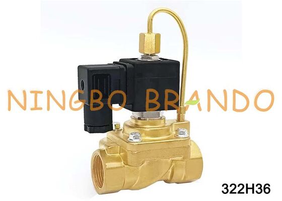 شیر برقی فشار قوی پارکر نوع G3/4 اینچ 322H36 نوع پارکر به طور معمول باز 24 ولت 220 ولت
