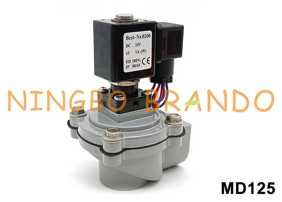 شیر پالس جت زاویه راست هواننگ نوع 1 اینچ MD125 برای جمع کننده گرد و غبار