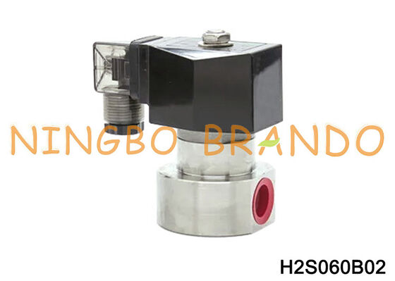 1/4'' Inch High Pressure SS304 Solenoid Valve 100 bar AC220V AC110V DC24V