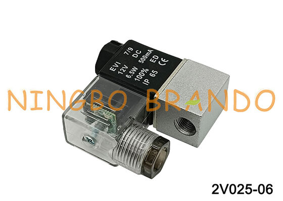 شیر برقی دو طرفه Airtac Type 2V025-06 1/8'' 12VDC DC 12V