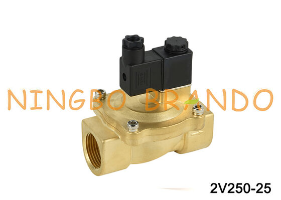 Airtac Type 2V250-25 شیر برقی دو طرفه شیر هوا AC220V 110V DC12V 24V