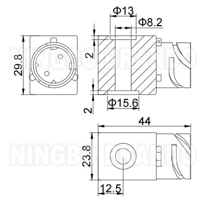 FEM-5KB 24VDC 5W سیم پیچ سولناید برای قدیمی AE1141 KNORR-BREMSE دریچه محور لیفت