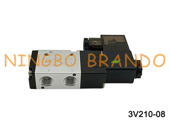 شیر برقی Airtac Type 3V210-08-NC 3V210-08-NO 3/2 way 3V200 Series