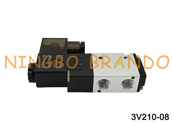 شیر برقی Airtac Type 3V210-08-NC 3V210-08-NO 3/2 way 3V200 Series