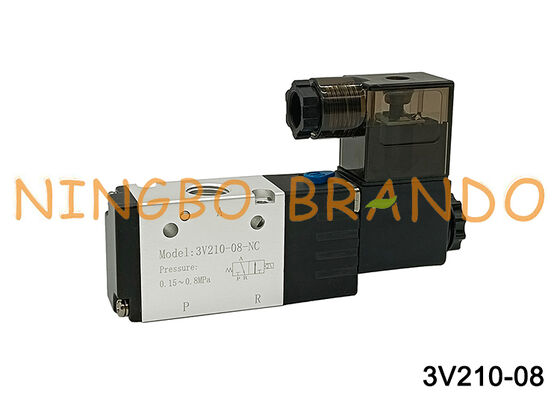 شیر برقی Airtac Type 3V210-08-NC 3V210-08-NO 3/2 way 3V200 Series