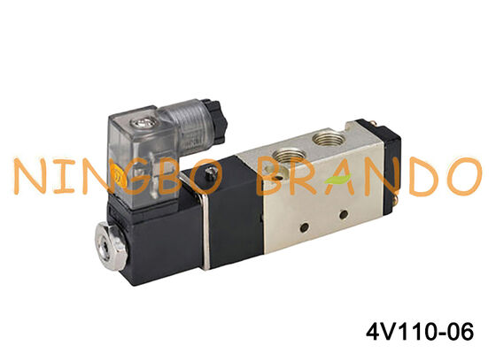 Airtac Type 4V110-06 تک شیر برقی پنوماتیک هوا سری 4V100