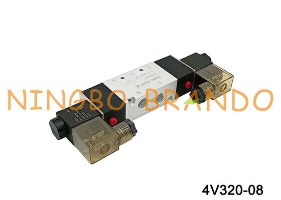 شیر برقی نوع AIRTAC دریچه های هوا 4V320-08 AC220V 110V DC12V 24V