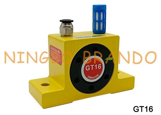 ویبراتور توربین پنوماتیک طلایی GT16 1/4 BSPP برای قیف صنعتی