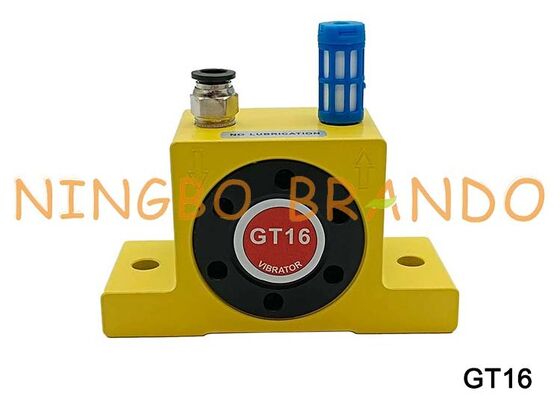 ویبراتور توربین پنوماتیک طلایی GT16 1/4 BSPP برای قیف صنعتی