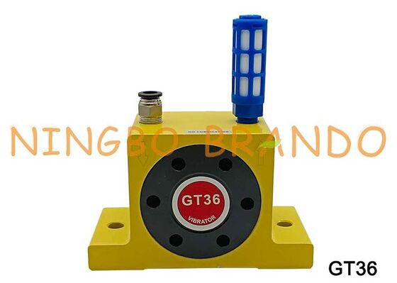 ویبراتور توربین پنوماتیک آلومینیومی GT36 G 3/8 اینچ برای قیف صنعتی