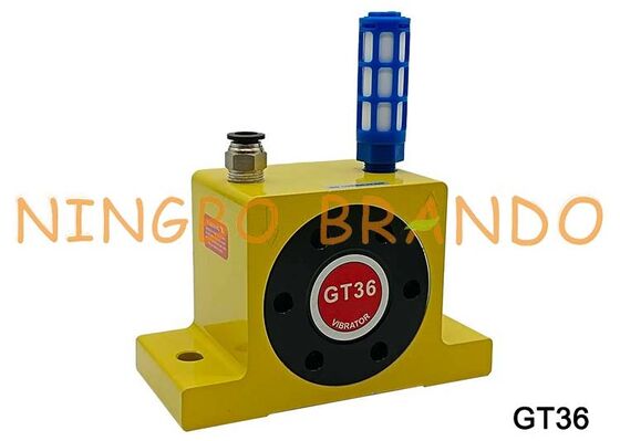 ویبراتور توربین پنوماتیک آلومینیومی GT36 G 3/8 اینچ برای قیف صنعتی