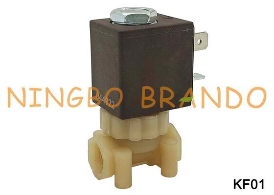 شیر برقی آب پلاستیکی CEME 1/8'' 2 Way NC Food Grade Safe PA66 شیر برقی آب پلاستیکی KF01