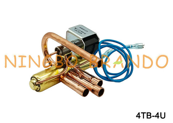 شیر معکوس چهار طرفه 4TB-4U برای تبرید تهویه مطبوع با R22 R407C R404A R410A