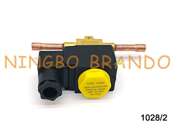 شیر برقی تبرید کاستل نوع 1028/2 برای ODS فریزر تهویه مطبوع