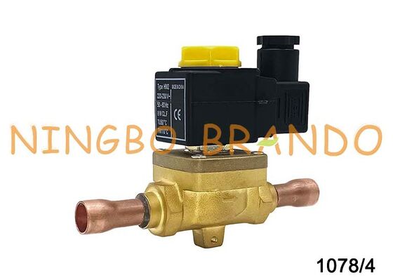 شیر برقی نوع Castel 1/2'' لحیم کاری 1078/4 1078/4A6 1078/4A7 24V 110V 220V