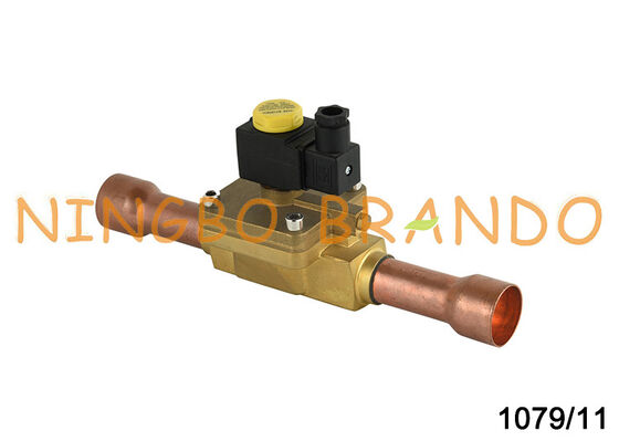 شیر برقی فریزر تهویه مطبوع Castel Type 1079/11 1-3/8 اینچ به طور معمول بسته است