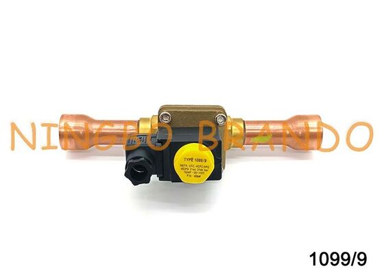 شیر برقی نوع 1099/9 Castel با کویل HM2 230V لحیم کاری 1099/9A6 1-1/8''