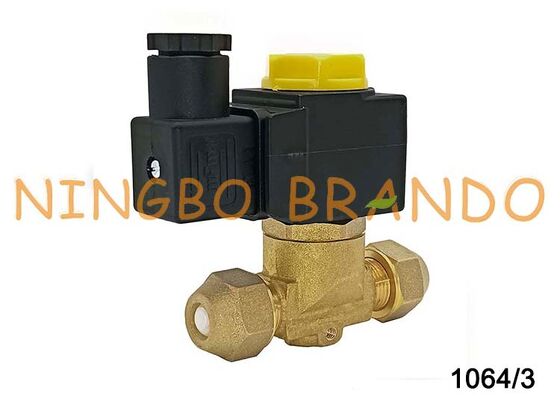 شیر برقی 1064/3 Castel نوع 3/8 اینچ Flare 1064/3A7 برای تبرید