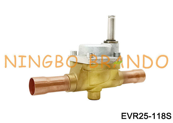 دانفوس نوع 032L2201 شیر برقی EVR 25 لحیم ODF 1 1/8 اینچ