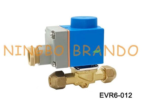 شیر برقی Danfoss Type EVR 6 NC Flare 1/2'' SAE 220VAC