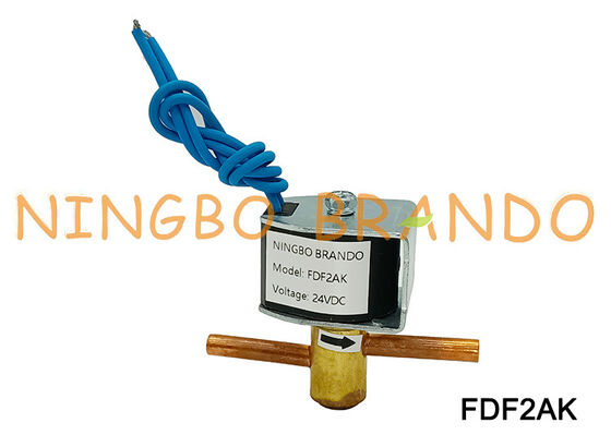 شیر برقی FDF2AK سری NO شیر تبرید Sanhua نوع 1/4 اینچ