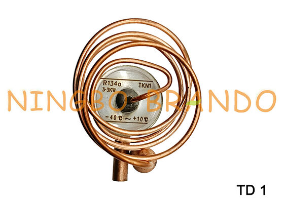 شیر انبساط ترموستاتیک Danfoss Type TD1 R134a R22 R407C R404A