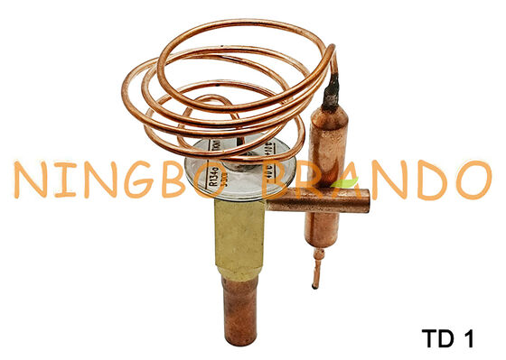 شیر انبساط ترموستاتیک Danfoss Type TD1 R134a R22 R407C R404A