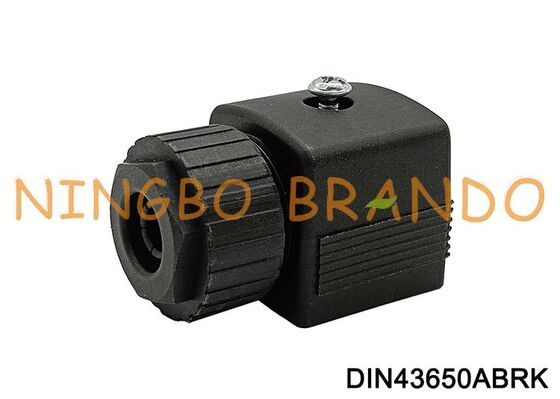 کانکتور دوشاخه کابل سیم پیچ برقی نوع 2508 DIN43650A 18mm DIN 43650 نوع A