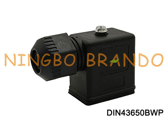 اتصال سیم پیچ شیر برقی ضد آب DIN43650B IP67 DIN 43650 فرم B