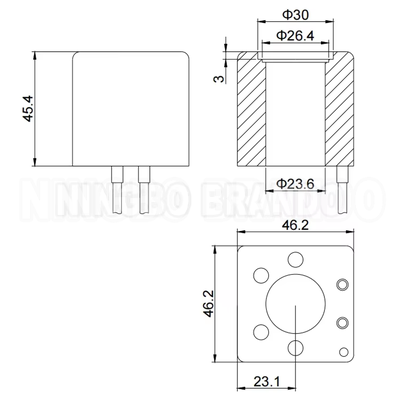 ویکرز نوع P/N 02-101731 P/N 02-101732 سیم پیچ برقی هیدرولیک 110 ولت 220 ولت