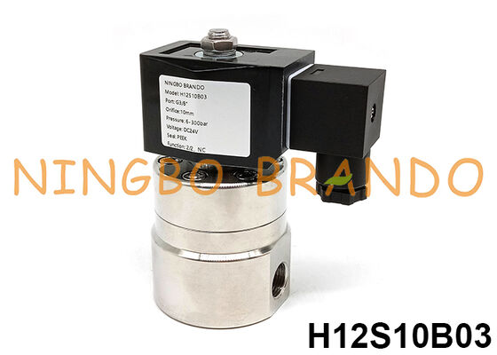 300 بار ولول سولینوئید با فشار بالا 3/8'' 220V 110V 24V 12V