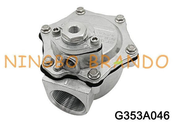 ASCO Type G353A046 1 1/2 اینچ کنترل هوا از راه دور دریچه دیافراگمی دوگانه پایلوت