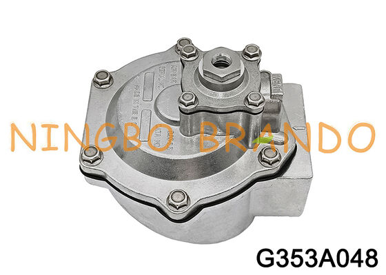 G353A048 شیر پالس کنترل شده با هوا شیر کنترل گرد و غبار دیافراگم 2 اینچی