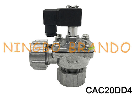 شیر پالس 3/4 اینچی CAC20DD4 شیر پایلوت RCA3PV نوع مهره زاویه راست شیرهای پالس