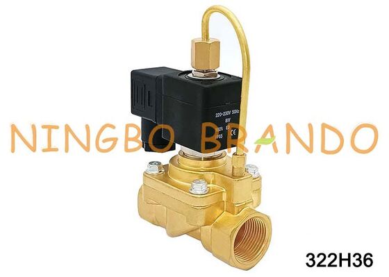 PARKER Type 322H36 DC24V شیر برقی معمولی باز 3/4 اینچ AC220V