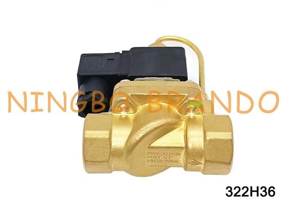 PARKER Type 322H36 DC24V شیر برقی معمولی باز 3/4 اینچ AC220V