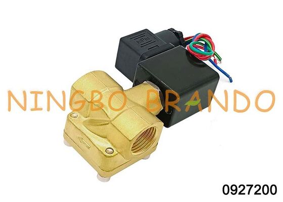 شیر برقی سری 0927 0927200 1/2 اینچ شیر برنجی به طور معمول بسته