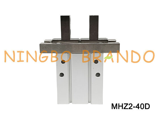 SMC Type MHZ2-40D Pneumatic Air Gripper 40mm Bore 2-Finger Parallel Gripper
