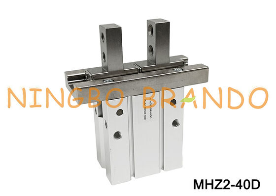 SMC Type MHZ2-40D Pneumatic Air Gripper 40mm Bore 2-Finger Parallel Gripper