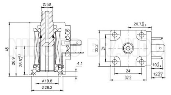 0311 C 0312 C 0211 مدل بورکرت مولناید والف 12V 24V 110V 220V 22VA 20W