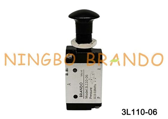 Airtac Type 3L110-06 3L Push-Pull Air Control Valve 3/2 Way