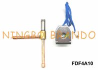 FDF4A10 رطوبت برقی یخچال و فریزر شیر برقی 1/4 &amp;#39;&amp;#39; 6.35mm OD AC220V به طور معمول بسته