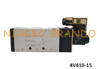 4V410-15 1/2 &quot;5 Way 2 Position Single Pneumatic Solenoid Valve AirTAC Type 400 Series